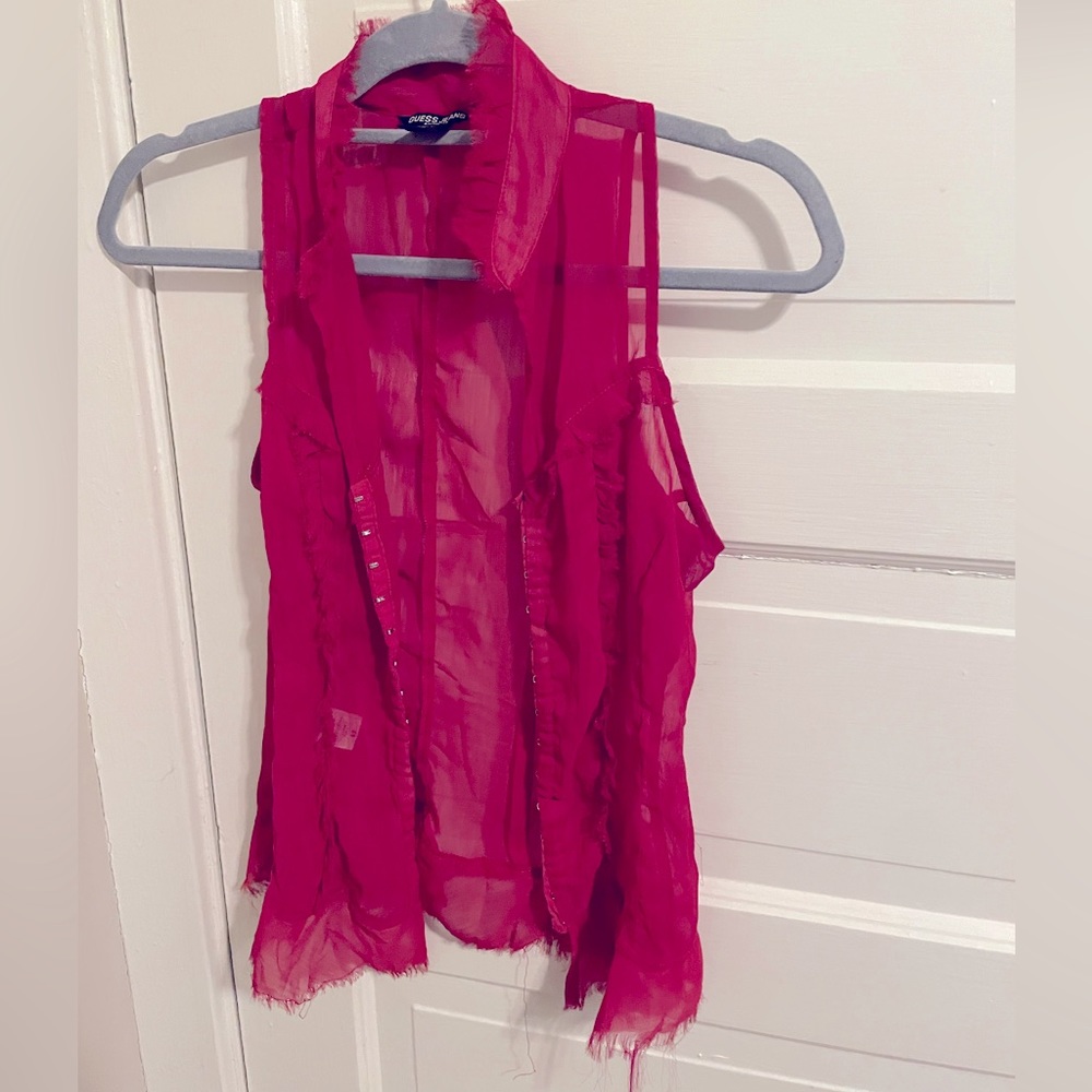 Guess sleeveless blouse